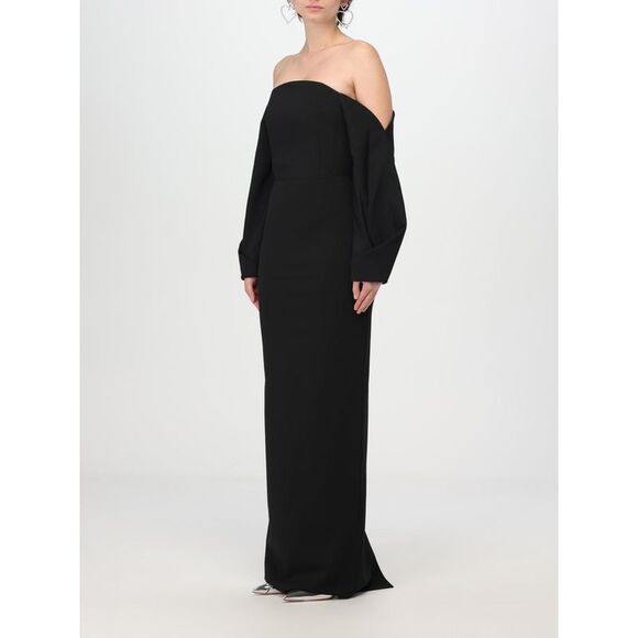 Solace London Dress Woman Black Women - Picture 3 of 4